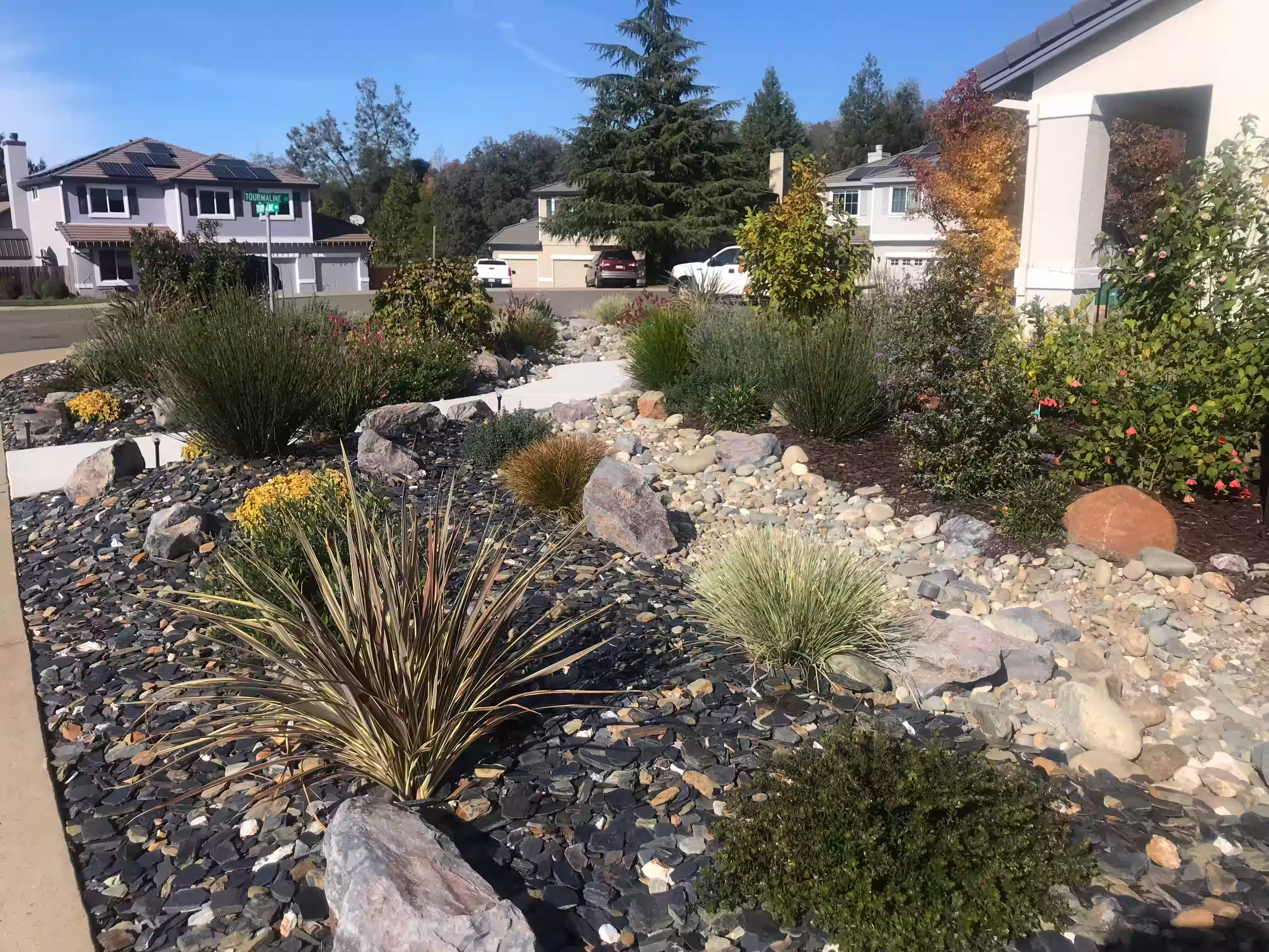 Decorative garden pathway